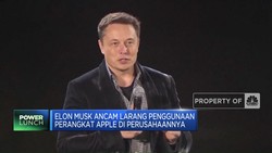 Elon Musk Ancam Larang Penggunaan Perangkat Apple di Perusahaannya