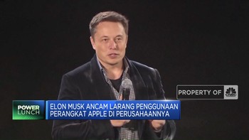 Elon Musk Ancam Larang Penggunaan Perangkat Apple di Perusahaannya