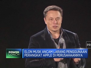 Elon Musk Ancam Larang Penggunaan Perangkat Apple di Perusahaannya