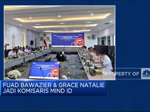  Fuad Bawazier & Grace Natalie Jadi Komisaris MIND ID