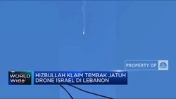 Video: Hizbullah Klaim Tembak Jatuh Drone Israel di Lebanon