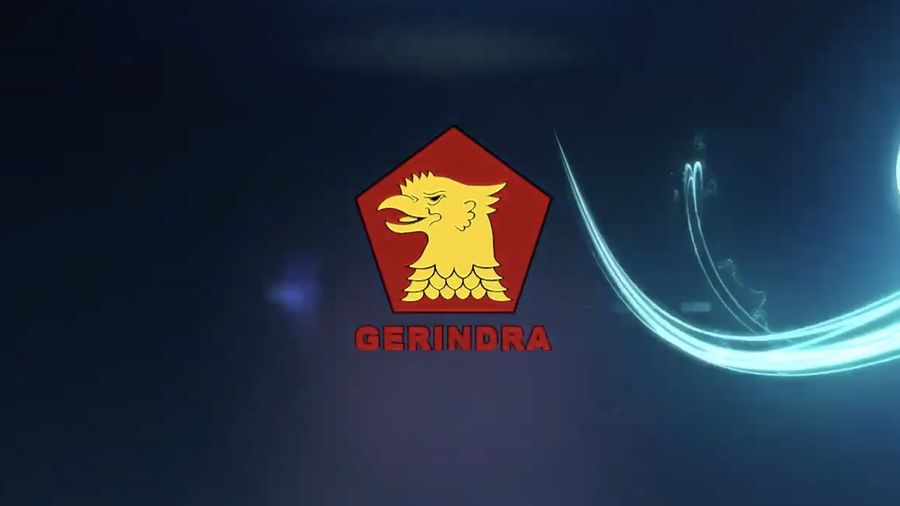Ilustrasi Partai Gerindra. (Tangkapan Layar Youtube Gerindra TV)