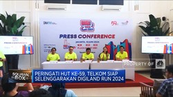 Video:Peringati HUT Ke-59, Telkom Siap Selenggarakan Digiland Run 2024