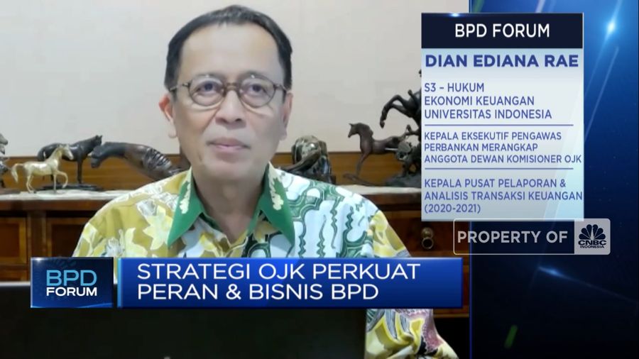 Perkuat Modal & Kontribusi BPD ke Ekonomi Daerah,  OJK Dorong KUB BPD (CNBC Indonesia TV)