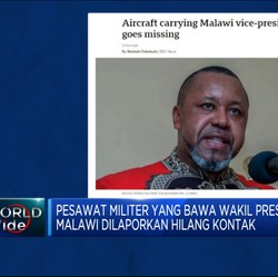 Video: Pesawat Militer Yang Bawa Wakil Presiden Malawi Hilang Kontak
