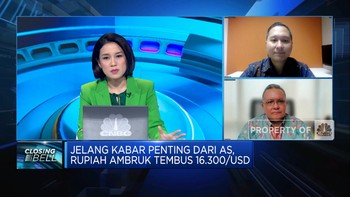 Video: Rupiah Ambruk ke Rp16.300/USD, Apa Penyebab & Efek Buruknya?