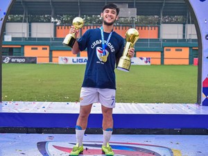 Rahasia Ahmad Sehabudin Jadi Best Player Liga 3 2023 di Usia 30 Tahun