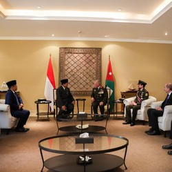 Prabowo Temui Raja Yordania Abdullah II, Bawa Pesan Khusus untuk Gaza