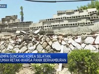 Gempa Guncang Korea Selatan, Rumah Retak-Warga Panik Berhamburan