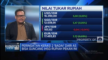 Video: IHSG-Rupiah Diguncang 2 'Badai' Dari AS, Seberapa Bahaya?