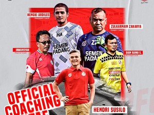 Semen Padang FC Resmi Perkenalkan Jajaran Pelatih Musim Depan