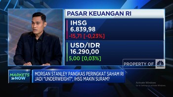 Video: Morgan Stanley: Saham RI 'Underweight', IHSG Makin Suram?