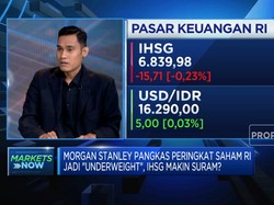 Video: Morgan Stanley: Saham RI 'Underweight', IHSG Makin Suram?