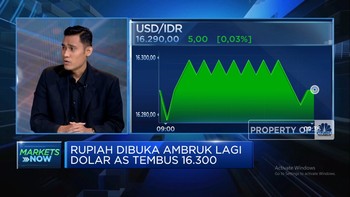 Rupiah Ambruk Bikin Dolar AS Sentuh Rp16.300, Melemah Sampai Kapan?