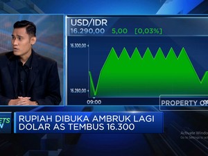 Rupiah Ambruk Bikin Dolar AS Sentuh Rp16.300, Melemah Sampai Kapan?