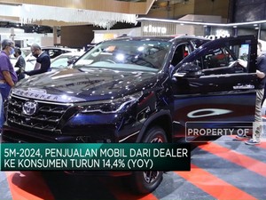 Video: 5M-2024, Penjualan Mobil Wholesales Turun 21% (YoY)