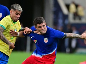 Laga Uji Coba: AS Vs Brasil Tuntas Tanpa Pemenang