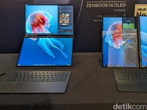 Laptop 2 Layar Asus Zenbook Duo 2024 Makin Gacor, Apa yang Baru?