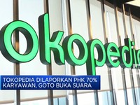 Tokopedia Dilaporkan PHK 70% Karyawan Hingga Pasukan Rusia Unjuk Gigi