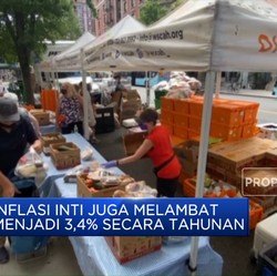 Video: Inflasi AS Melandai ke 3,3% (YoY), Terendah Dalam 3 Bulan
