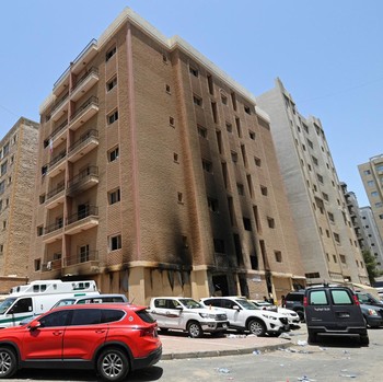 Petaka di Kuwait! Kebakaran Lahap Gedung Pekerja Asing, 49 Orang Tewas