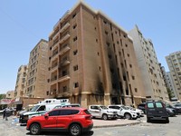 Petaka di Kuwait! Kebakaran Lahap Gedung Pekerja Asing, 49 Orang Tewas