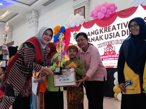 Gelar Ajang Kreativitas Anak, Bupati Klaten Beri Pesan Ini ke Para Ortu