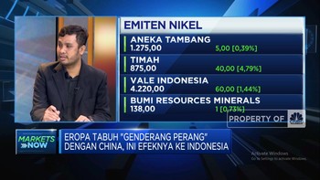 Video: Perang Baru Eropa-China, Ini Efeknya ke Emiten Terkait Nikel RI