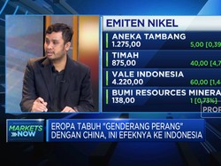 Video: Perang Baru Eropa-China, Ini Efeknya ke Emiten Terkait Nikel RI