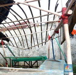 Efek Domino PHK Massal, Kontrakan Sepi Sampai Dijual