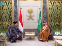 Prabowo 'Empat Mata' dengan Pangeran MBS, Saling Curhat soal Palestina
