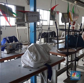 Penampakan Sepi Bak 'Kuburan' Pabrik Garmen yang PHK Massal