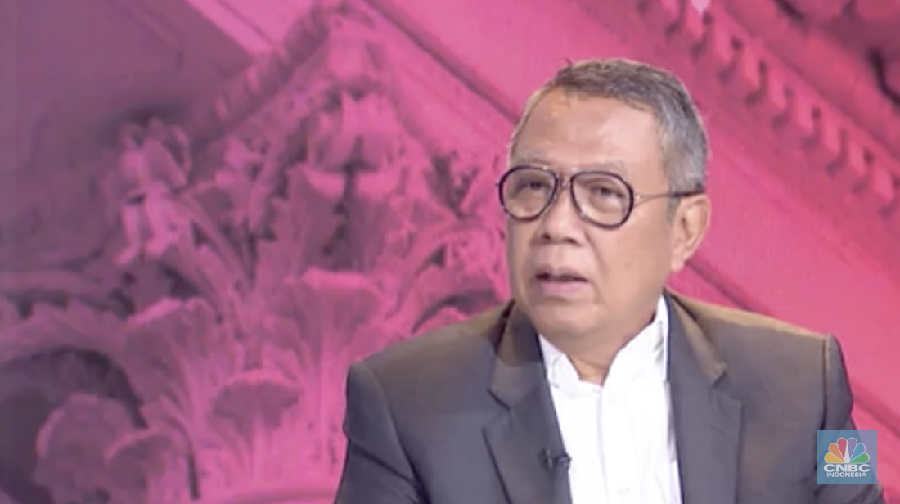 Wali Kota Tangerang Selatan Benyamin Davnie. (Tangkapan layar CNBC Indonesia TV)