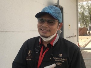 Masak Pakai Kayu, Dapur Jemaah di Arafah Siap Sajikan 3.000 Porsi Sehari