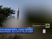 Houthi Serang Kapal Kargo Ukraina Dengan Rudal Jelajah di Teluk Aden
