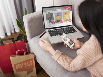 Ilustrasi belanja online. (Dok. Freepik)