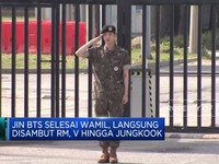 Video: Jin BTS Selesai Wamil, Langsung Disambut RM, V Hingga Jungkook