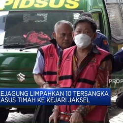 Video: Kejagung Limpahkan 10 Tersangka Kasus Timah Ke Kejari Jaksel