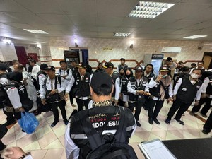 Ratusan Petugas Haji Mulai Diberangkatkan ke Arafah