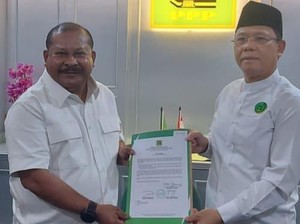 DPP PPP Tunjuk Eks Pangdam Pattimura Jefry Apoly Maju di Pilgub Maluku
