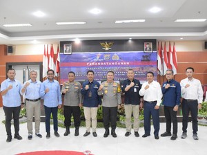 Polda Sulteng-SKK Migas Teken Pedoman Kerja Sama Teknis Bantuan Pengamanan