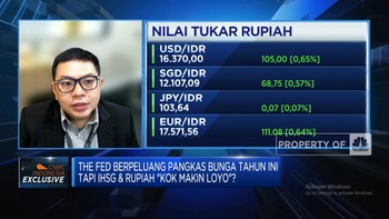 Sabda 'The Fed' Bikin Rupiah Merosot ke Rp16.375/USD, BI Harus Apa?