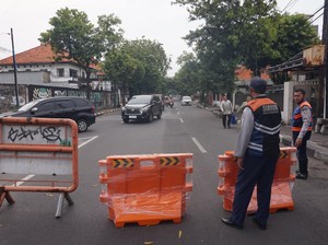 Pengerjaan Tunnel Joyoboyo-KBS Dimulai, Arus Lalin Mulai Dialihkan