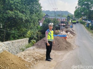 Satgas Kappang Minta Kontraktor Bersihkan Material Proyek Poros Maros-Bone