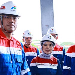 Komut & Dirut Pertamina Tinjau Keamanan Pasokan Energi