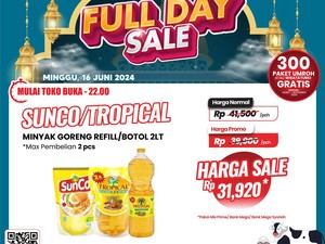 Buruan Mampir ke Transmart Full Day Sale, Beli Minyak Goreng Dijamin Murah!