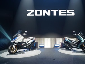 Zontes 350 Meluncur, Matic Gambot Seharga Rp 63 Jutaan