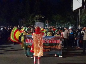 Sambut Idul Adha, Ratusan Remaja Masjid Klaten Ikuti Lomba Takbiran