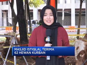 Video: Iduladha 2024, Masjid Istiqlal Terima 62 Hewan Kurban