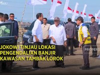 Video: Jokowi Tinjau Lokasi Pengendalian Banjir Kawasan Tambak Lorok